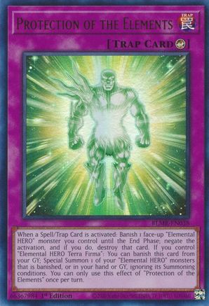 Image of Protection of the Elements [BLMR-EN038] Ultra Rare