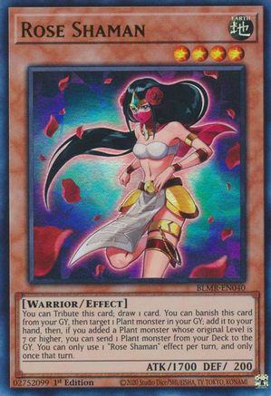 Image of Rose Shaman [BLMR-EN040] Ultra Rare