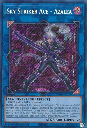 Image of Sky Striker Ace - Azalea [BLMR-EN052] Secret Rare