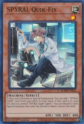 Image of SPYRAL Quik-Fix [BLMR-EN056] Ultra Rare