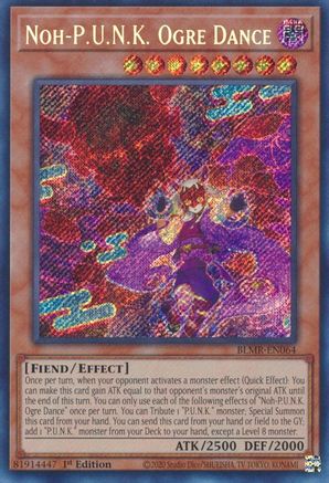 Image of Noh-P.U.N.K. Ogre Dance [BLMR-EN064] Secret Rare