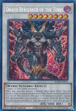 Image of Draco Berserker of the Tenyi [BLMR-EN074] Secret Rare