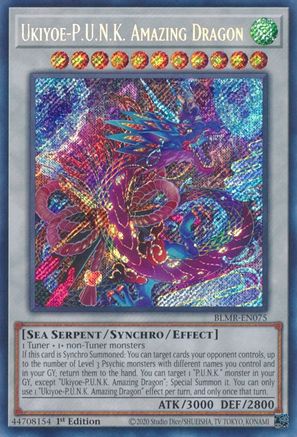 Image of Ukiyoe-P.U.N.K. Amazing Dragon [BLMR-EN075] Secret Rare