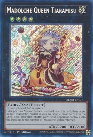 Image of Madolche Queen Tiaramisu [BLMR-EN076] Secret Rare