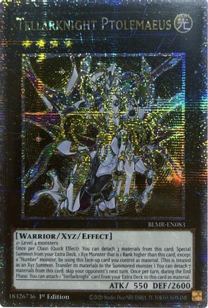 Image of Tellarknight Ptolemaeus [BLMR-EN083] Quarter Century Secret Rare