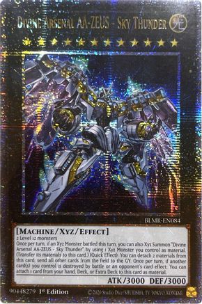 Image of Divine Arsenal AA-ZEUS - Sky Thunder [BLMR-EN084] Quarter Century Secret Rare
