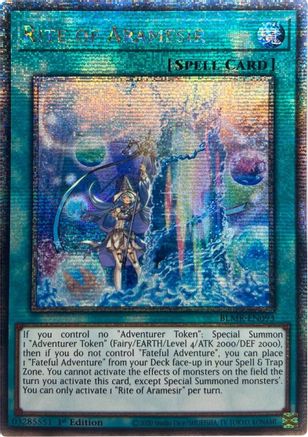 Image of Rite of Aramesir [BLMR-EN093] Quarter Century Secret Rare