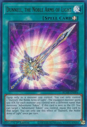 Image of Dunnell, the Noble Arms of Light [BLMR-EN094] Ultra Rare