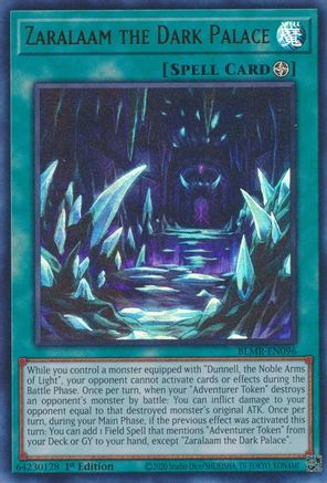 Image of Zaralaam the Dark Palace [BLMR-EN096] Ultra Rare