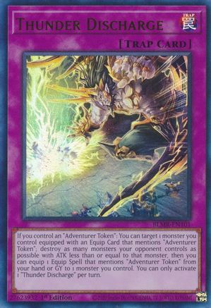 Image of Thunder Discharge [BLMR-EN101] Ultra Rare