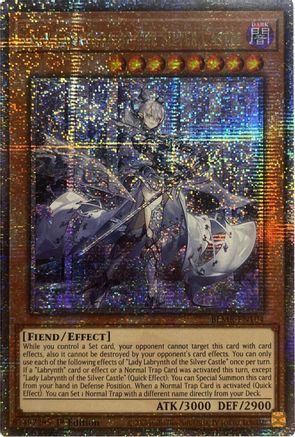 Image of Lady Labrynth of the Silver Castle [BLMR-EN104] Quarter Century Secret Rare