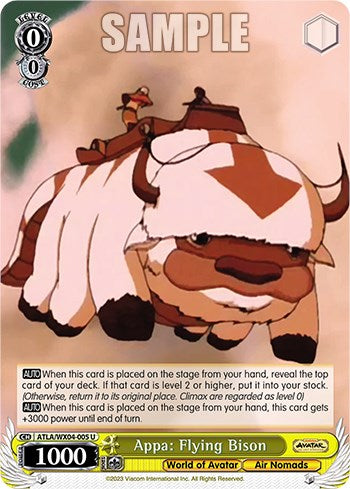 Image of Appa: Flying Bison [Avatar: The Last Airbender]