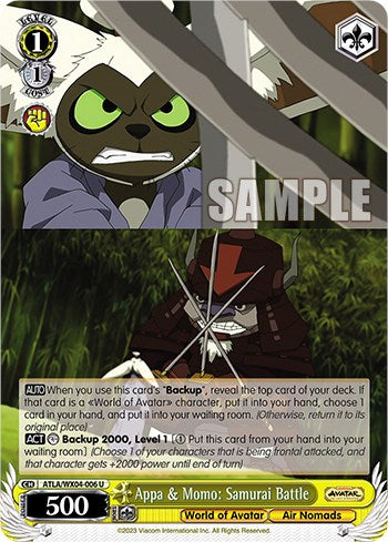 Image of Appa & Momo: Samurai Battle [Avatar: The Last Airbender]