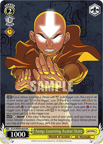 Image of Aang: Learning Avatar State [Avatar: The Last Airbender]
