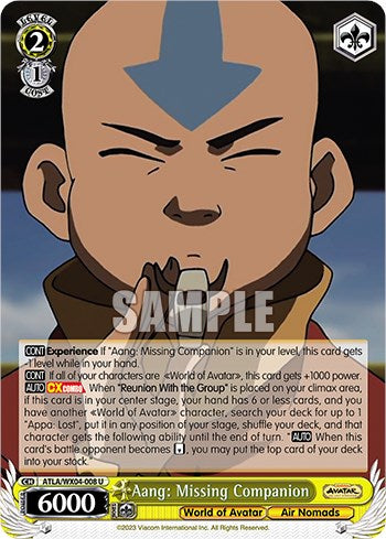 Image of Aang: Missing Companion [Avatar: The Last Airbender]