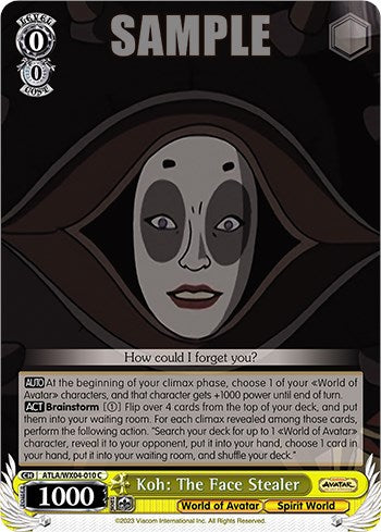 Image of Koh: The Face Stealer [Avatar: The Last Airbender]