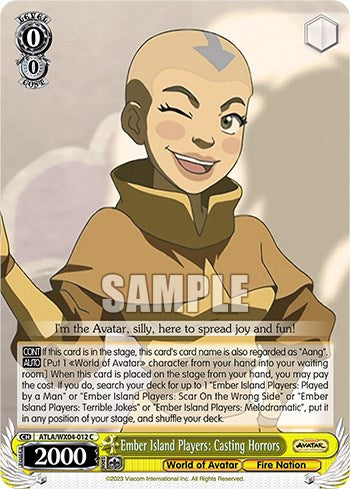 Image of Ember Island Players: Casting Horrors [Avatar: The Last Airbender]