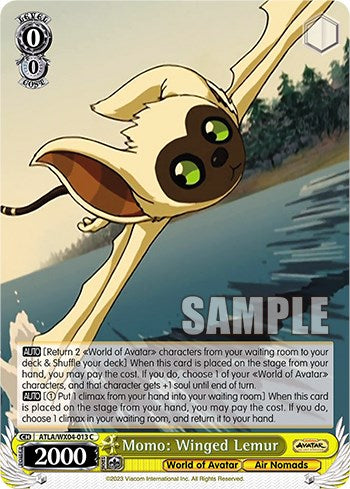 Image of Momo: Winged Lemur [Avatar: The Last Airbender]