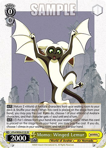 Image of Momo: Winged Lemur [Avatar: The Last Airbender]