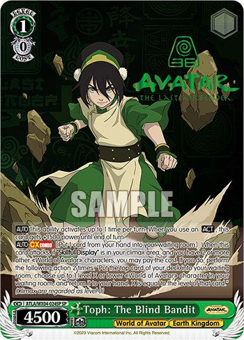 Image of Toph: The Blind Bandit [Avatar: The Last Airbender]