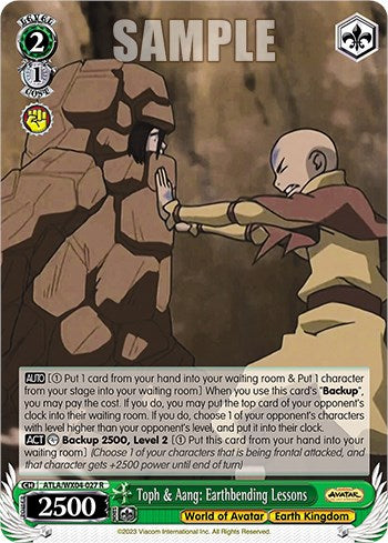 Image of Toph & Aang: Earthbending Lessons [Avatar: The Last Airbender]