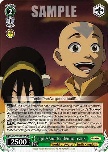 Image of Toph & Aang: Earthbending Lessons [Avatar: The Last Airbender]