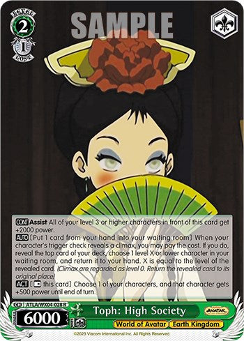 Image of Toph: High Society [Avatar: The Last Airbender]