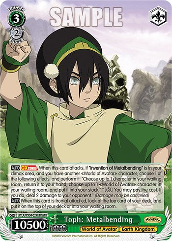 Image of Toph: Metalbending [Avatar: The Last Airbender]