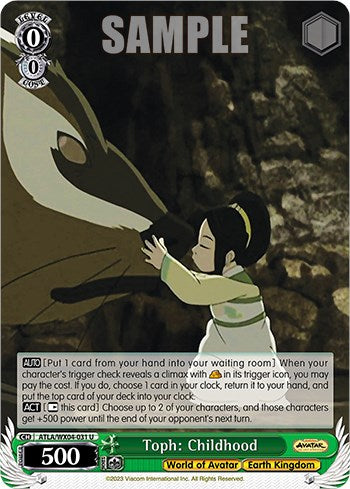 Image of Toph: Childhood [Avatar: The Last Airbender]