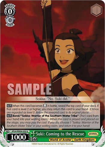 Image of Suki: Coming to the Rescue [Avatar: The Last Airbender]