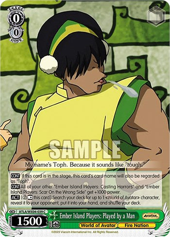 Image of Ember Island Players: Played by a Man [Avatar: The Last Airbender]