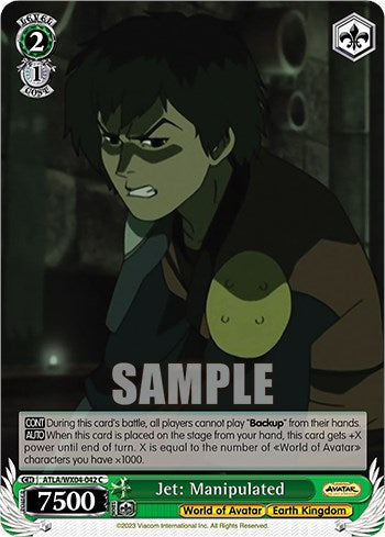 Image of Jet: Manipulated [Avatar: The Last Airbender]