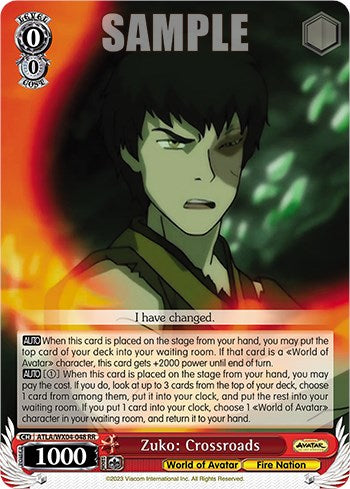 Image of Zuko: Crossroads [Avatar: The Last Airbender]