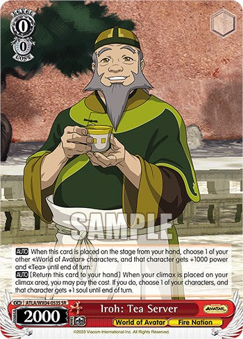 Image of Iroh: Tea Server [Avatar: The Last Airbender]