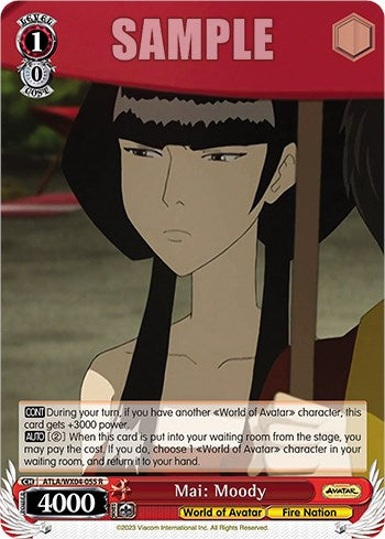 Image of Mai: Moody [Avatar: The Last Airbender]