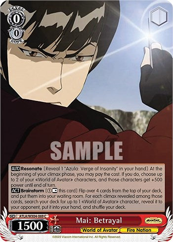 Image of Mai: Betrayal [Avatar: The Last Airbender]