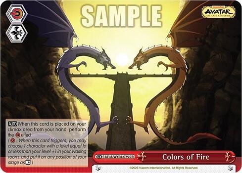 Image of Colors of Fire [Avatar: The Last Airbender]