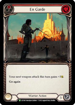 Image of En Garde (Red) [LGS148] (Promo)  Rainbow Foil
