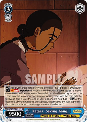 Image of Katara: Saving Aang [Avatar: The Last Airbender]