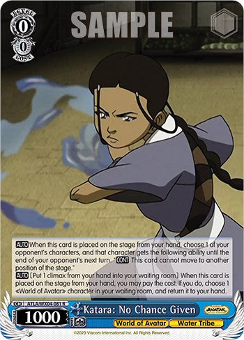 Image of Katara: No Chance Given [Avatar: The Last Airbender]