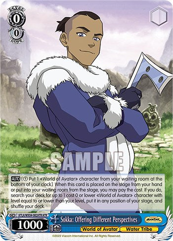Image of Sokka: Offering Different Perspectives [Avatar: The Last Airbender]