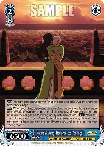 Image of Katara & Aang: Reciprocated Feelings [Avatar: The Last Airbender]