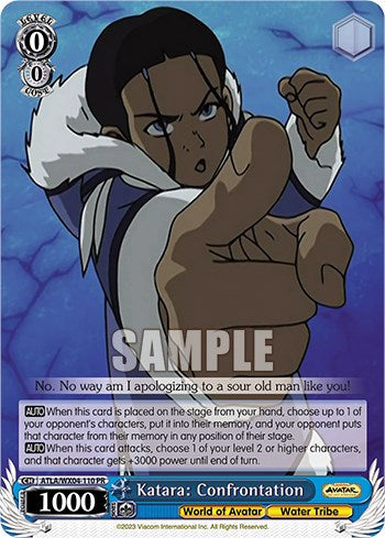 Image of Katara: Confrontation [Avatar: The Last Airbender]