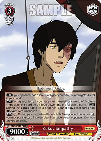 Image of Zuko: Empathy [Avatar: The Last Airbender]