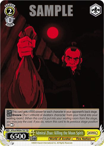 Image of Admiral Zhao: Killing the Moon Spirit [Avatar: The Last Airbender]