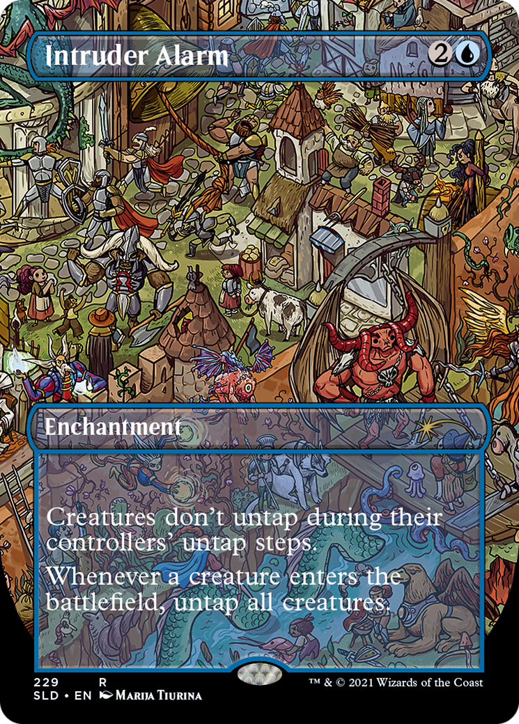 Image of Intruder Alarm (Borderless) [Secret Lair Drop Series]