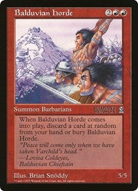 Image of Balduvian Horde (Oversized) [Oversize Cards]