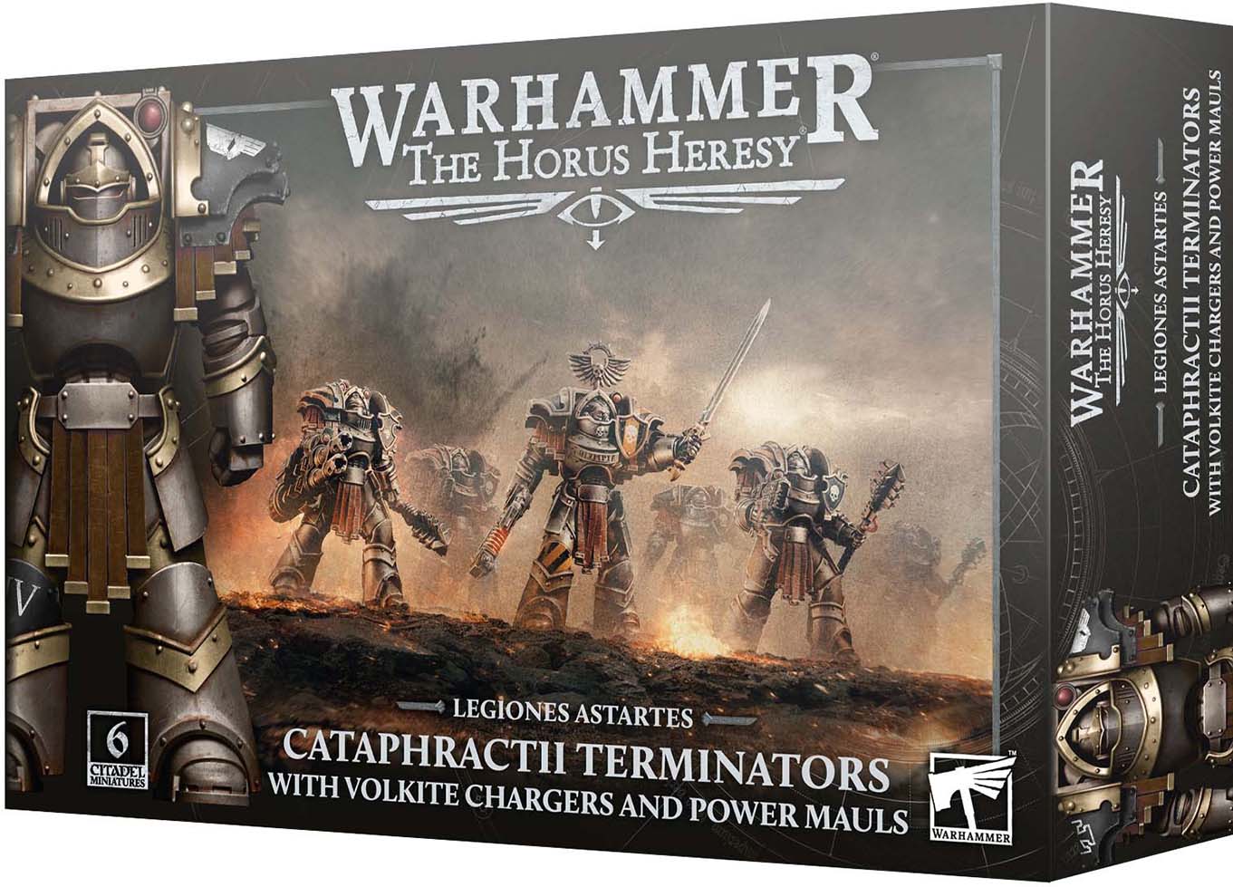 Image of Cataphractii Terminators with Volkite Chargers and Power Mauls - Warhammer 40,000