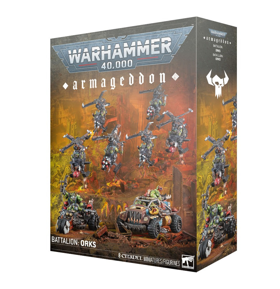 Image of Armageddon Battalion: Orks - Warhammer 40,000
