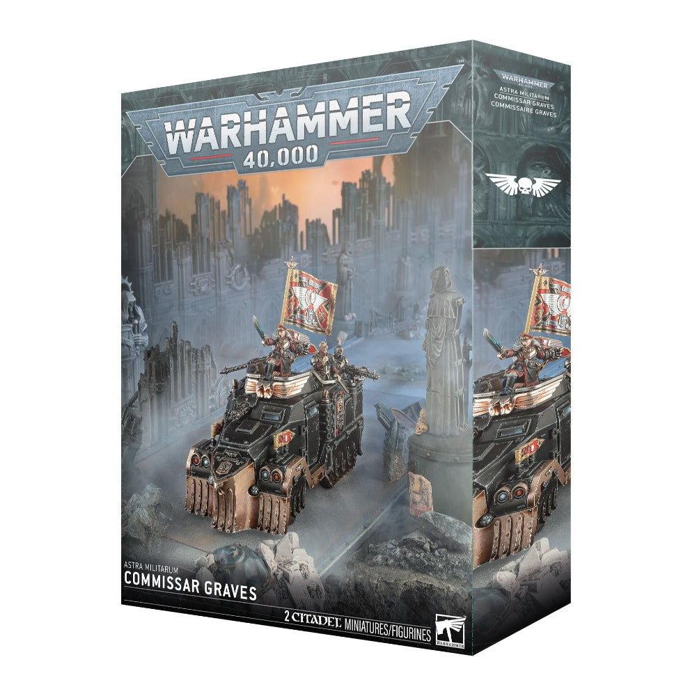 Image of Commissar Graves - Astra Militarum - Warhammer 40,000